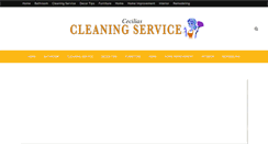 Desktop Screenshot of cecilias-cleaningservice.com